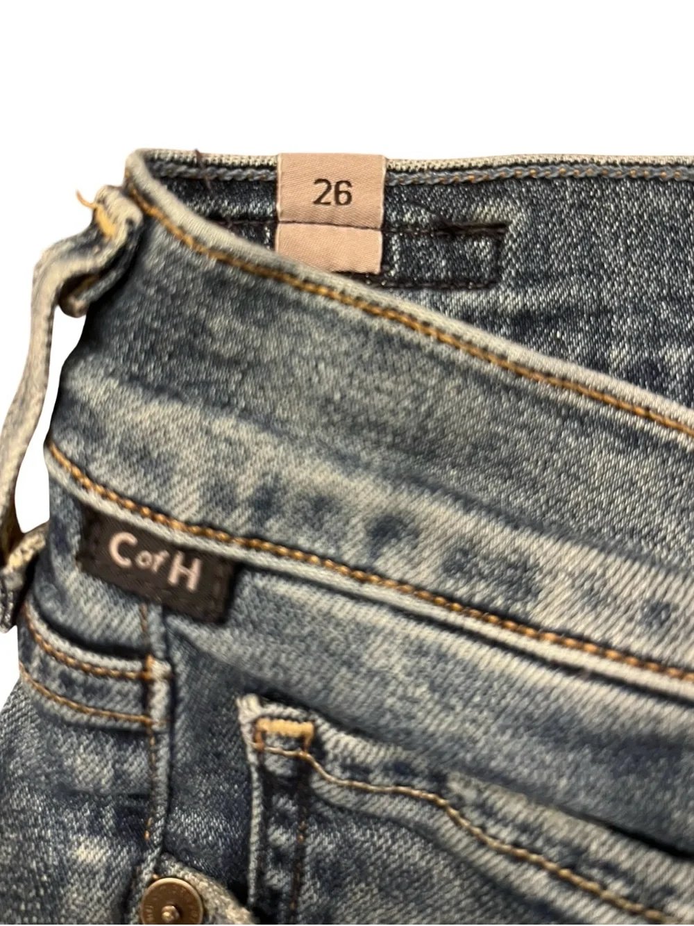 Citizens of Humanity Harlow High Rise Slim Jeans 26 Straight Leg Premium Denim - Picture 7 of 13